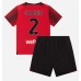 Billige AC Milan Davide Calabria #2 Børnetøj Hjemmebanetrøje til baby 2023-24 Kortærmet (+ korte bukser)